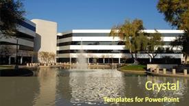  Presentation with children executive functions - Slide deck consisting of industrial property - executive commercial building background and a violet colored foreground