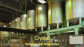  Presentation with waste oil - Audience pleasing presentation consisting of industrial waste - oil backdrop and a tawny brown colored foreground