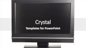  Presentation with definition - Amazing PPT theme having industrial widescreen - lcd high definition flat screen backdrop and a dark gray colored foreground