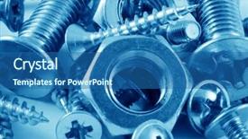  Presentation with businessproposal blue - Amazing presentation theme having bolts on a blue background backdrop and a ocean colored foreground