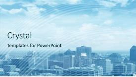  Presentation with accounting - Amazing slides having industry collage - handsome stylish businessman accounting backdrop and a sky blue colored foreground