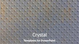  Presentation with texture - Amazing slide set having industry design - stamped metal texture backdrop and a gray colored foreground