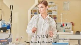  Presentation with apparel industry - PPT theme enhanced with industry-of-fashion-an-occupation background and a soft green colored foreground