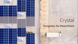  Presentation with carbon footprint - PPT layouts with industry-with-low-carbon-footprint background and a lemonade colored foreground