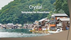  Presentation with kyoto - Amazing PPT layouts having ine-cho in kyoto of japan backdrop and a ocean colored foreground