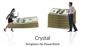  Presentation with gender - Amazing presentation theme having inequality - concept of inequal pay backdrop and a white colored foreground
