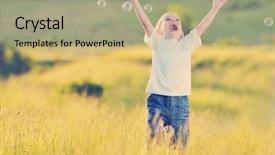  Presentation with fun - Audience pleasing theme consisting of infants free - happy young beautiful child have backdrop and a mint green colored foreground