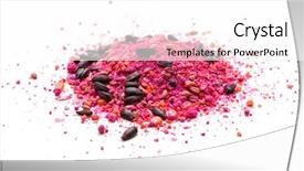  Presentation with poison control - Beautiful slide set featuring infection control - pile of rat poison backdrop and a white colored foreground