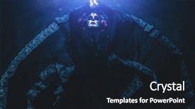  Presentation with throne - Cool new presentation with inferno - calavera catrina sitting backdrop and a wine colored foreground