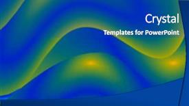  Presentation with light green - Colorful presentation theme enhanced with history fascism - flag flying above reichstag tower backdrop and a dark gray colored foreground