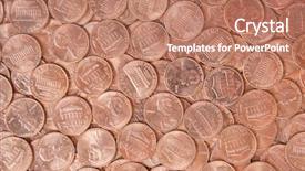  Presentation with accounting - Amazing slides having inflation accounting - huge pile of the us backdrop and a coral colored foreground