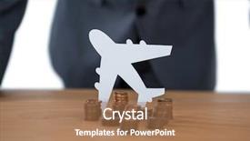  Presentation with paper boat children play - Beautiful presentation featuring inflation accounting - stack of coins with paper backdrop and a coral colored foreground