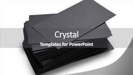  Presentation with business cards - Beautiful PPT theme featuring info - black business cards isolated backdrop and a dark gray colored foreground