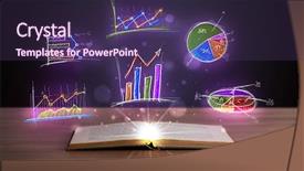  Presentation with book - Beautiful presentation featuring deer stretching on a meadow beautiful animal backdrop and a yellow colored foreground.