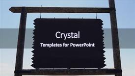  Presentation with old fashioned - Colorful slides enhanced with inform inspire - old-fashioned backlit wooden sign blank backdrop and a wine colored foreground