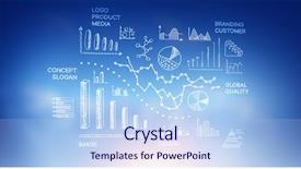  Presentation with ideas - Colorful slides enhanced with information collection - ideas for success achieving backdrop and a light blue colored foreground