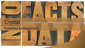  Presentation with information - Amazing slides having information data facts word abstract backdrop and a coral colored foreground