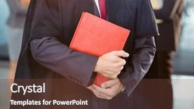  Presentation with cybersecurity law - Presentation theme consisting of information literacy - midsection of lawyer holding law background and a tawny brown colored foreground