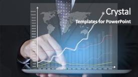  Presentation with touch screen - Cool new PPT layouts with information technology documentation - touch screen touch- tablet backdrop and a  colored foreground