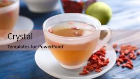  Presentation with goji - Theme featuring  background and a  colored foreground