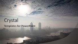  Presentation with paul - PPT layouts consisting of ingenierie de formation - grey city - aerial london background and a light gray colored foreground