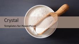  Presentation with keto - Cool new presentation design with ingredient for keto paleo diet backdrop and a soft green colored foreground