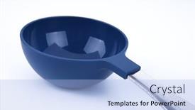  Presentation with measuring ingredient - Slides having ingredient-measuring-scoop-or-spoon background and a light blue colored foreground