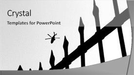  Presentation with helicopter - Slide deck with ingress - military helicopter in mission background and a white colored foreground