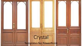  Presentation with set of sauces in white - Cool new presentation theme with ingress - set of wooden doors isolated backdrop and a coral colored foreground