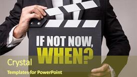  Presentation with now - Colorful PPT layouts enhanced with initiatives - if not now when backdrop and a tawny brown colored foreground