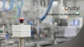  Presentation with stop - Colorful slides enhanced with initiatives - start - stop button backdrop and a light gray colored foreground