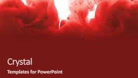  Presentation with ink - Slide deck featuring ink in water abstract background and a tawny brown colored foreground