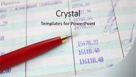  Presentation with ink - Cool new PPT theme with ink saving - save book and pen backdrop and a light gray colored foreground