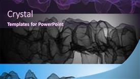  Presentation with abstract business - Presentation theme consisting of inky-veiled-abstract-background background and a wine colored foreground