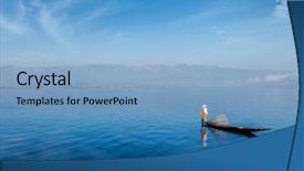  Presentation with travel - PPT layouts with inlay - myanmar travel attraction landmark background and a  colored foreground