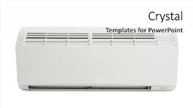  Presentation with air - PPT theme consisting of inner block of a new background and a white colored foreground