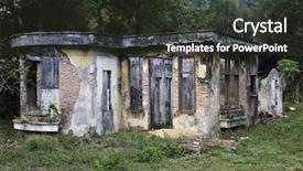  Presentation with decay - Colorful slides enhanced with algae and repair location backdrop and a tawny brown colored foreground.