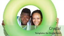  Presentation with black people - PPT layouts having inner tube - love couple black people isolated background and a  colored foreground