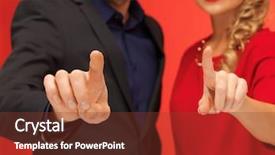  Presentation with man joined woman - Colorful slides enhanced with innovatiom - bright picture of man backdrop and a tawny brown colored foreground