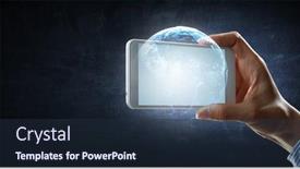  Presentation with creativity - Presentation theme enhanced with innovation-and-creativity-concept-mixed background and a tawny brown colored foreground