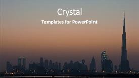  Presentation with dubai - Colorful presentation enhanced with menu d - close up of sausage egg backdrop and a coral colored foreground