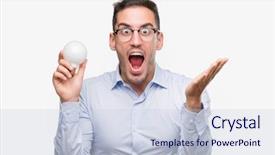  Presentation with holding hands - Theme enhanced with innovation celebration - handsome young man holding lightbulb background and a lemonade colored foreground