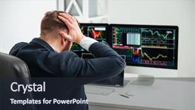  Presentation with stressed - PPT theme enhanced with innovation fund - back view of shocked stressed background and a wine colored foreground