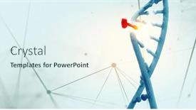  Presentation with dna - Amazing slides having innovative-dna-technologies-in-science backdrop and a sky blue colored foreground