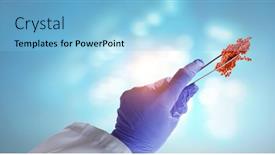  Presentation with dna - Slide deck consisting of innovative-dna-technologies-in-science background and a light blue colored foreground