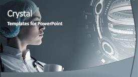  Presentation with life - Beautiful theme featuring innovative technologies for better life backdrop and a  colored foreground