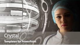  Presentation with life - PPT theme enhanced with innovative technologies for better life background and a  colored foreground