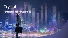  Presentation with emerging technologies in business and biotech - Amazing PPT layouts having innovative technologies for business mixed backdrop and a ocean colored foreground