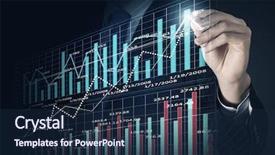  Presentation with media - Theme with innovative technologies for your business background and a  colored foreground