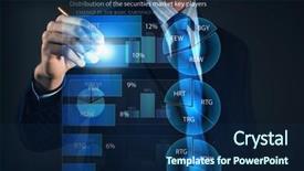  Presentation with media - Colorful theme enhanced with innovative technologies for your business backdrop and a  colored foreground